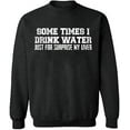 thumbnail image 2 of OXI Crewneck Sweatshirt -Basic Casual Sweatshirts for Men's and Women Fleece Sweatshirt Long Sleeve- Dark Heather Medium, 2 of 2