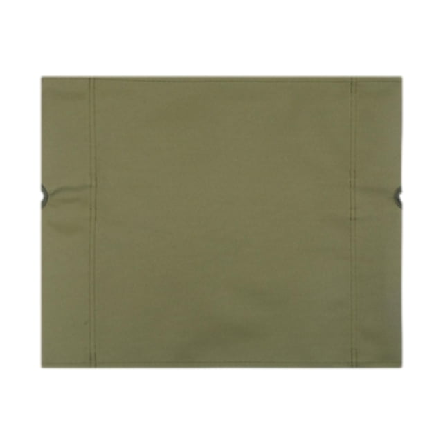 Cubierta de silla de campamento cubierta de asiento de silla de campamento transpirable para patio césped 38x47cm Verde