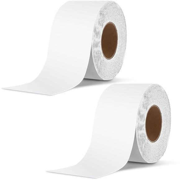2 Pack RV Roof Tape, 4 Inch x 50 Feet RV Sealant Tape, UV & Waterproof RV White Seal Tape for RV Repair, Window, Boat Sealing, Truck and Trailer Roof