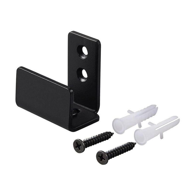 Plastic Adjustable Floor Guide Clip For Barn Door Hardware With Screw