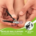 thumbnail image 3 of Fanyil Orthoclip,New Orthoclip Toe Nail Clippers, 180° Wide Jaw Thick Toenail Clippers,Wide Jaw Opening Nail Clippers,Ultra Sharp Slanted Nail Clippers with Long Handle, 3 of 7