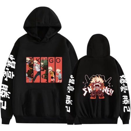 Anime My Hero Academia Printed Sweatshirt Unisex Hoodie Sweatshirt Sweater Cosplay Costume Pullover