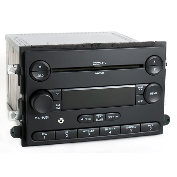 Restored 2007 Mercury Milan Ford Fusion AM FM 6 Disc CD Radio w Aux Input 7E5T-18C815-AD (Refurbished)