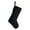 Black, variant on MOQIN 20 Inches Christmas Stocking for Fireplace - Soft Velvet Hanging Stocking with Cuff for Family, New Year Holiday Decorations Xmas Sock Gift Bag