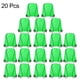 thumbnail image 3 of 20pcs mochila de cuerda de poliéster, bolsa de cincha, verde, 3 of 7