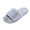 Gray, variant on Willtoo Fuzzy Slippers for Women Open Toe, Cozy Plush House Slides with Memory Foam, Cute Indoor Outdoor Slippers