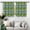 Rooster and Sky, variant on Rooster and Pumpkin Green Pattern Blackout Curtains,Triple Weaved Fabric,Thermal Insulated,Room Darkening,Grommet Top,2 Panels,42x45in(107x114cm)