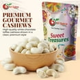 thumbnail image 7 of NY SPICE SHOP White Chocolate Toffee Cashews - 08 Ounce - White Toffee Whole Cashews - White Chocolate Cashew Bites - Premium White Chocolate Coated Cashews - Dessert Nut Snacks & Treat, 7 of 7