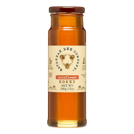Savannah Bee Wildflower Honey, 12 Oz