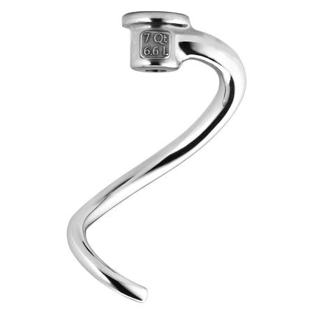 KitchenAid KSMC7QDH 7 and 8-Qt Stainless Steel Dough Hook