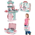 thumbnail image 1 of Interactive Parent Child Pretend Toys. Kitchen Doctor Tools Dressing Table Suitcase. Inspiring Imaginative Role Playing. Quality Set For Family Bonding & Entertainment., 1 of 1