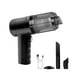 thumbnail image 1 of Aspiradora de mano inalámbrica para coche pequeño, aspiradora compacta multifuncional con accesorios, portátil para ordenador Negro, 1 of 9