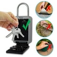 SereneLife SLSFKEY27 Locking Key Safe Box Combination Security