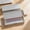 Gray, variant on Stationery Storage Box,Plastic Pencil Case Organizer,Large Capacity Box,Double Side Case,Office Supply Box,Clip Lock Storage Box,Writing Tool Holder,Multi Compartment Box,Desktop Organizer Case