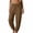 Brown, variant on hlysgo Pajama Lightweight Pants for Women Elastic Drawstring Waist Trousers Wide Leg Soft Comfort Sleeping Pant with Pockets Light Blue,S