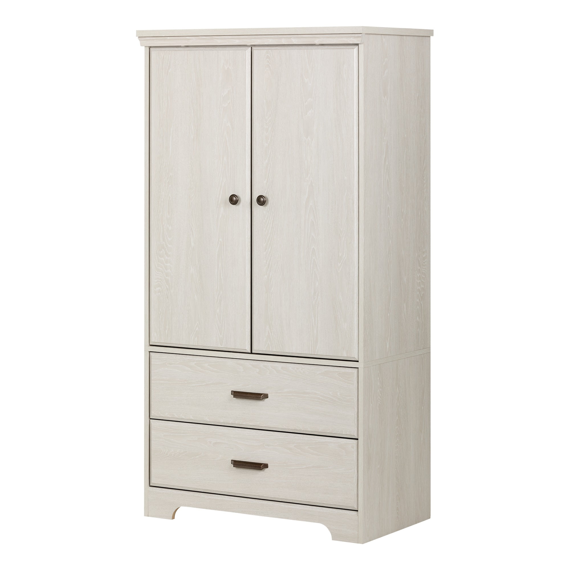 South Shore Versa 2-Door Armoire with Drawers, Multiple Finishes by South Shore