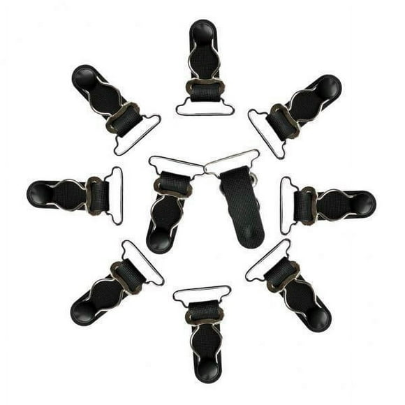 TISHITA 3x 10Pcs Women Leg Suspender Buckle Sock Garter Belt Hold Stocking Garter Belt -