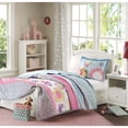 thumbnail image 3 of Home Essence Kids Reversible Flower Petal 4 Piece Pink Coverlet Set, Full/Queen, 3 of 6
