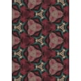 thumbnail image 1 of Ahgly Company Indoor Rectangle Patterned Mauve Taupe Purple Novelty Area Rugs, 8' x 10', 1 of 6