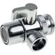 thumbnail image 1 of Válvula de 3 vías con arandela Conector de latón macizo M22 x M24 Pieza de repuesto para sistema de ducha utilizada en baños y cocinas Grifos de lavabo Válvulas de ducha, 1 of 5