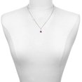 thumbnail image 2 of Delight Jewelry Crystal Purple Channel Drop - Silvertone Class of 2026 Delicate Bar Necklace, 18.75", 2 of 4