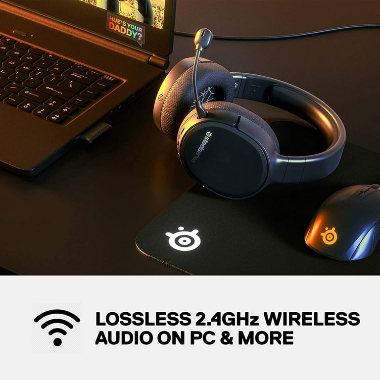SteelSeries Arctis 1 Wireless Gaming Headset, Black 
