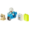 thumbnail image 2 of LEGO DUPLO Rescue Police Motorcycle 10967 Juguete de construcción para juego imaginativo; LEGO LEGO, 2 of 2