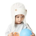 thumbnail image 4 of Krdevn Winter Knit Hat for Babies and Kids with Thick Warm Ear Cap Soft Yarn for Cold Weather,Size:0-1 Years, 4 of 4