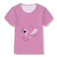 thumbnail image 2 of Camiseta de verano para niños con dibujos animados en 3d para niños, camiseta con estampado de punto de Arco Iris para niños, camiseta para niñas, ropa para niños de dibujos animados90 Gao Jinjia LED, 2 of 2