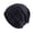 Black, variant on Beanie for Women Men BWASD Casual Soft Warm Fluffy Cuffed Hat Loose Fit Slouchy Starry Skull Cap for Outdoor Daily Wear Spring Trendy Black