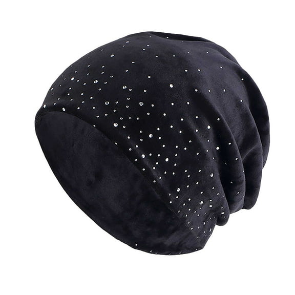 LEKODE Thin Beanie Brimless Hat Warm Hats for Women Womans Hats Mens Winter Hats Women Beanie Men’s Hats Black A