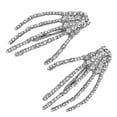 thumbnail image 4 of 2 Pcs Pinces à Cheveux Crâne Fantôme Pince à Cheveux Os Squelette Halloween, 4 of 8
