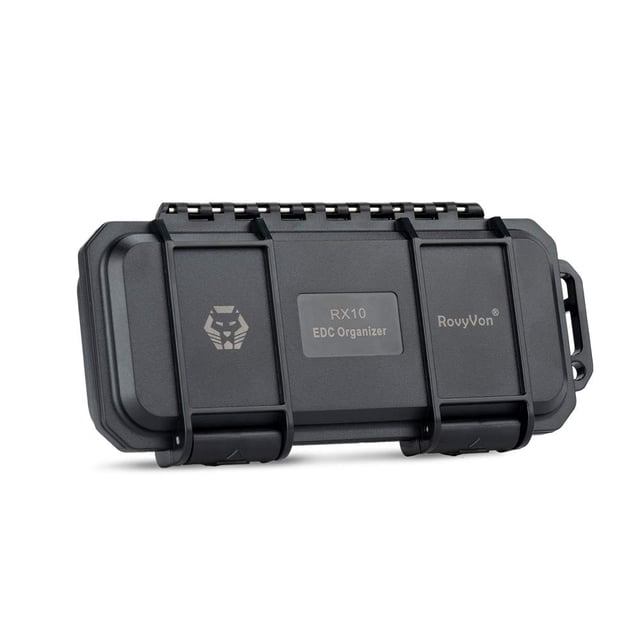 Caja organizadora EDC para herramientas RovyVon RX10, negra