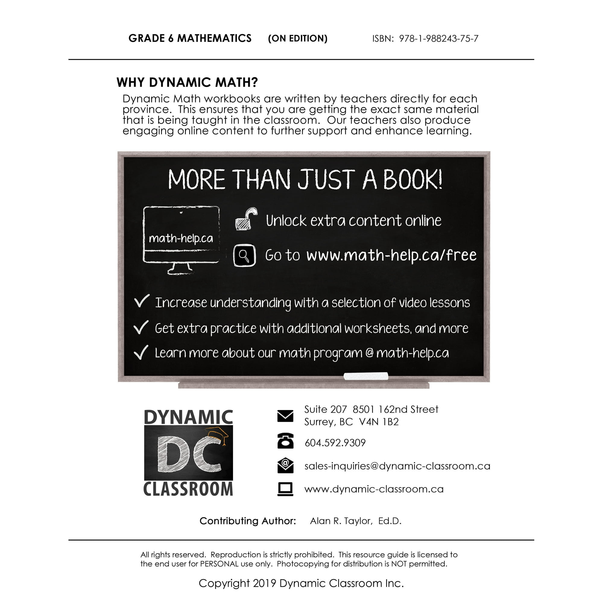 Grade 6 math worksheets ontario curriculum