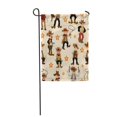 thumbnail image 1 of POGLIP Background Seamless West Cowboy Pattern Boot Vector Western Adorable Backdrop Garden Flag Decorative Flag House Banner 12x18 inch, 1 of 1