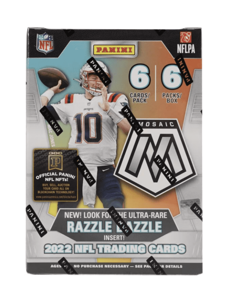 2022 Panini FANATICS MOSAIC NFL Football Factory Sealed Blaster Box 36 Cards