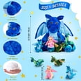 thumbnail image 2 of Set de peluche Arrowbash Dragon con 4 bebés y 2 huevos para niños, 2 of 6
