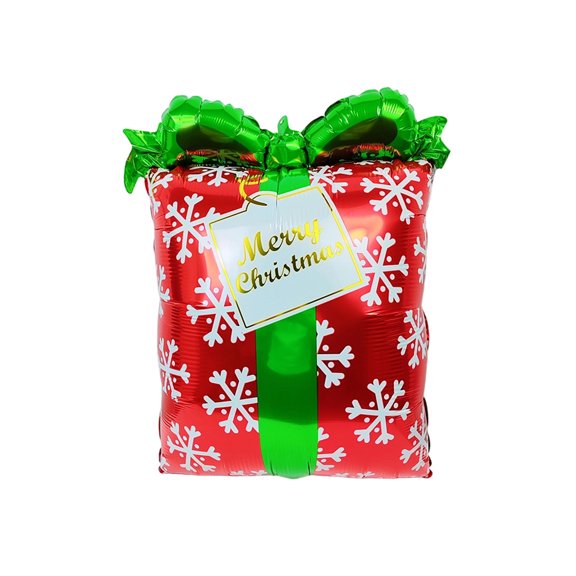 A Christmas Aluminum Foil Balloons Style A For Party Decorations Santa Claus Tree Mall Kindergarten Holiday Festive Pvc Material Reusable Bright Colors Durable