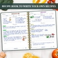 thumbnail image 6 of Blank Recipe Book to Write in Your Own Recipes, Hardcover Spiral Cookbook Journal,B5 Size,Green,150 Recipes, 6 of 6