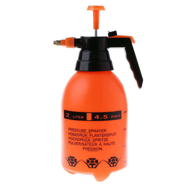 Portable 2.0L Chemical Sprayer Pressure Garden Spray Bottle Handheld  Sprayer 