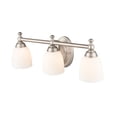 thumbnail image 5 of 4423-SN Millennium Lighting 3 Light Bath Vanity-8 Inch Tall and 21.5 Inch Wide-Satin Nickel Finish, 5 of 5