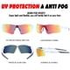 thumbnail image 4 of Gafas de sol deportivas ITSCOOL polarizadas con 5 lentes para hombre y mujer, 4 of 7