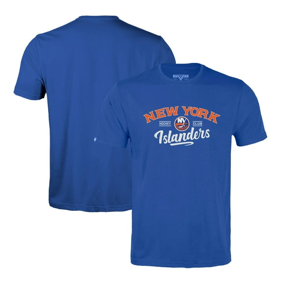 Men's Levelwear Royal New York Islanders Richmond Ice Wall T-Shirt