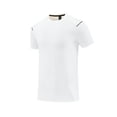 thumbnail image 4 of PNTUTB Men's Solid Color Casual Sports Moisture Wicking Quick Dry Loose Comfortable Crew Neck Short Sleeve T Shirt, 4 of 6