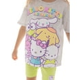 thumbnail image 2 of Hello Kitty & Friends Toddler Girls Graphic Tee and Bike Shorts Set, 2-Piece, Sizes 12M-5T, 2 of 14