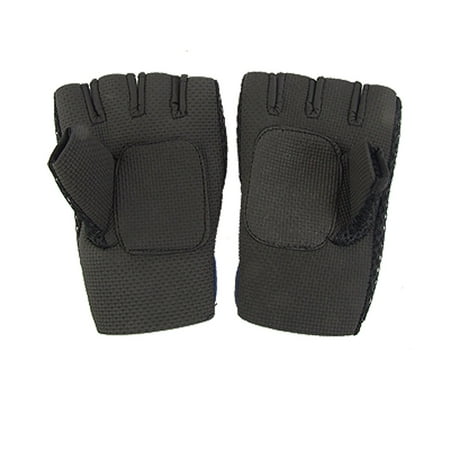 Unique Bargains Men Cycling Climbing Elastic Sports Gloves Palm Padding Size (Best Cycling Climbs In The Us)