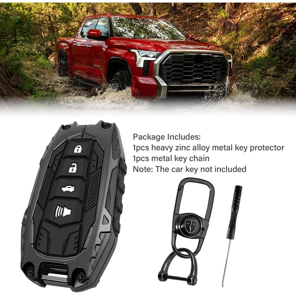 FOR Ford F150 F250 F350 Explorer Fusion Escape Edge Expedition Maverick Bronco Mustang Key Fob Cover Protector with Keychain