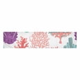 thumbnail image 2 of MKHERT Color Corals Table Runner for Kitchen Wedding Party Home Decor 14x72 inch, 2 of 2