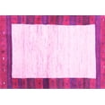 thumbnail image 1 of Ahgly Company Indoor Rectangle Abstract Pink Contemporary Area Rugs, 8' x 12', 1 of 4