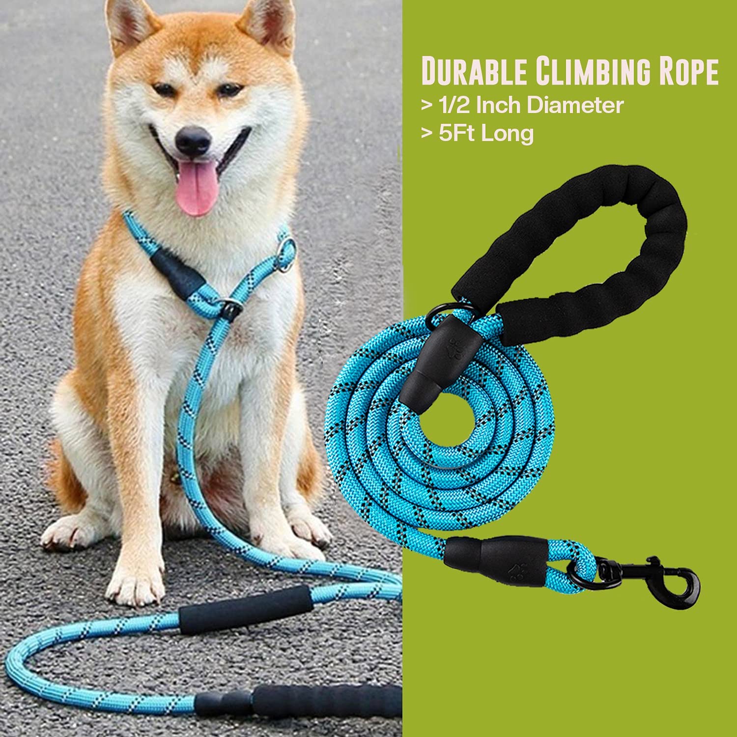 reflective dog lead